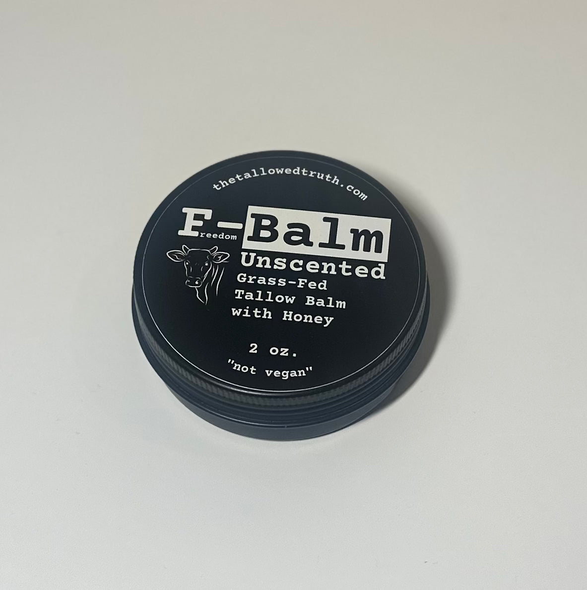 F-Balm - Anti-Aging Tallow Balm - Black Label (UNSCENTED) - 2 oz.