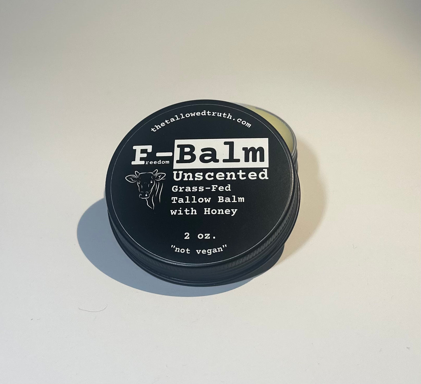 F-Balm - Anti-Aging Tallow Balm - Black Label (UNSCENTED) - 2 oz.