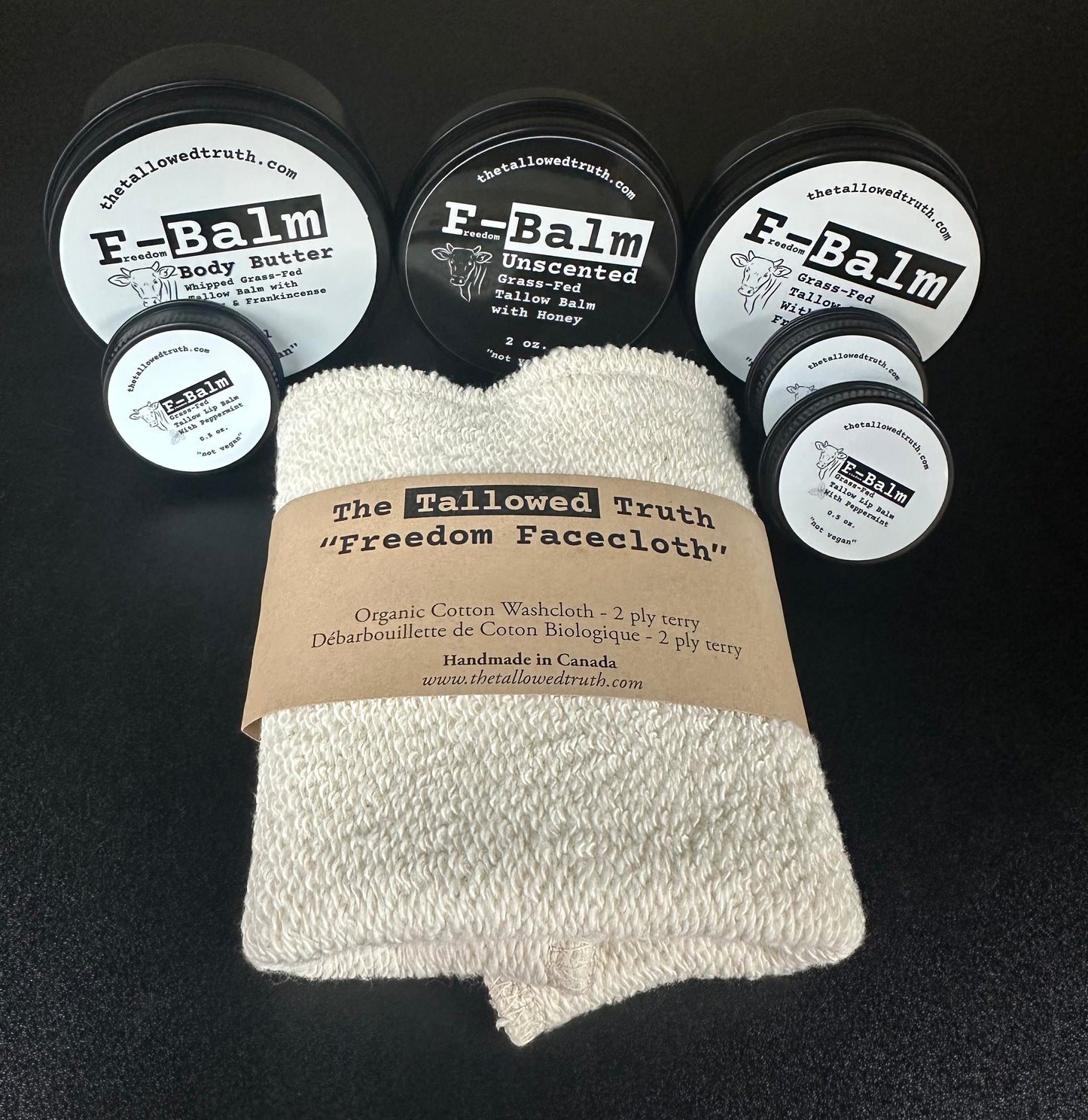 F-Balm Bundle Plus Freedom Facecloth (Christmas Special)