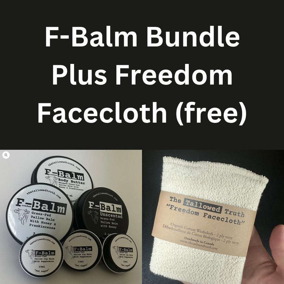 F-Balm Bundle Plus Freedom Facecloth (Christmas Special)
