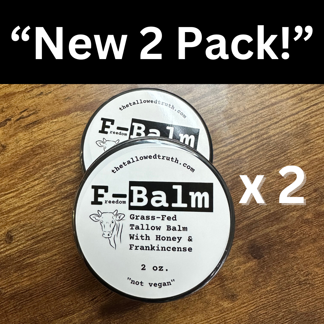 Freedom Balm - Anti-Aging Tallow Balm "Two Pack Bundle"