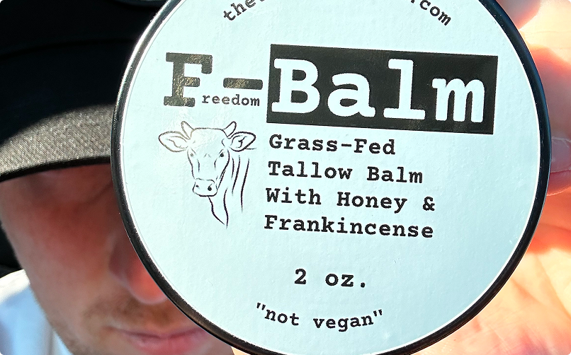 At this point, it was just me, my brother, and a friend, making F-Balm by hand in our basement.