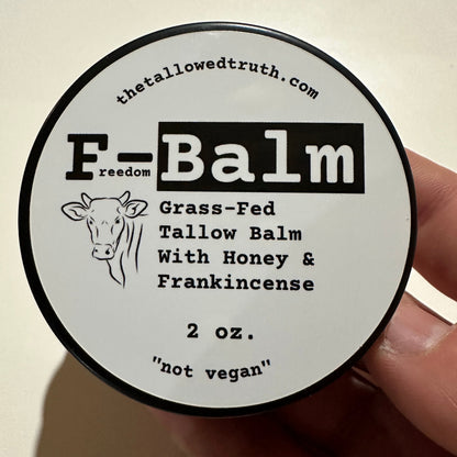 F-Balm - Premium Anti-aging Tallow Balm - 2 oz.