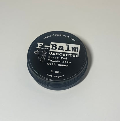 F-Balm - Tallow Balm - Black Label (UNSCENTED)