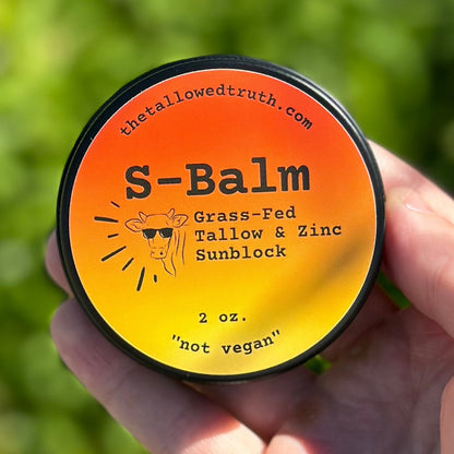 S-Balm - Tallow and Zinc Sun Lotion