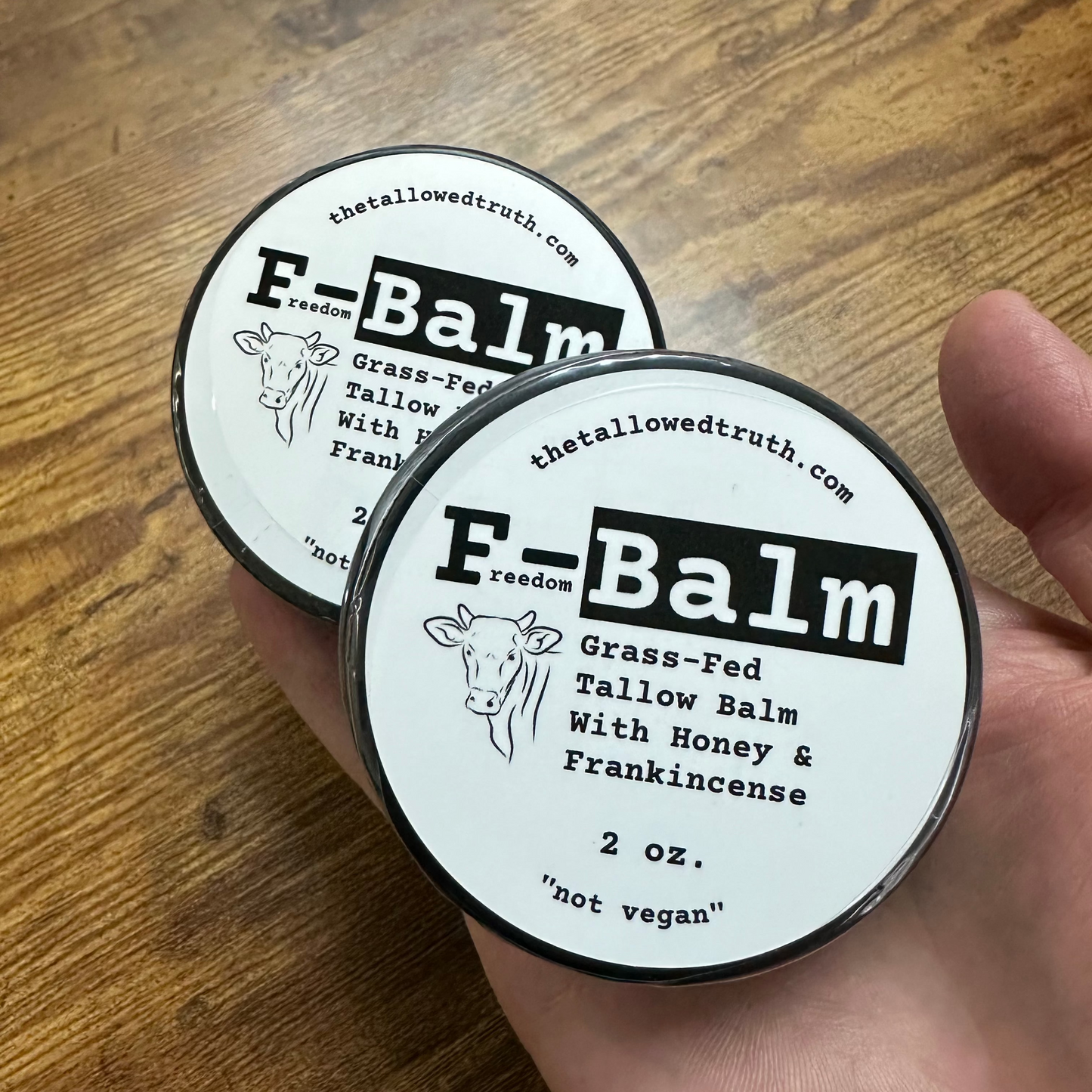 Freedom Balm - Anti-Aging Tallow Balm "Two Pack Bundle"