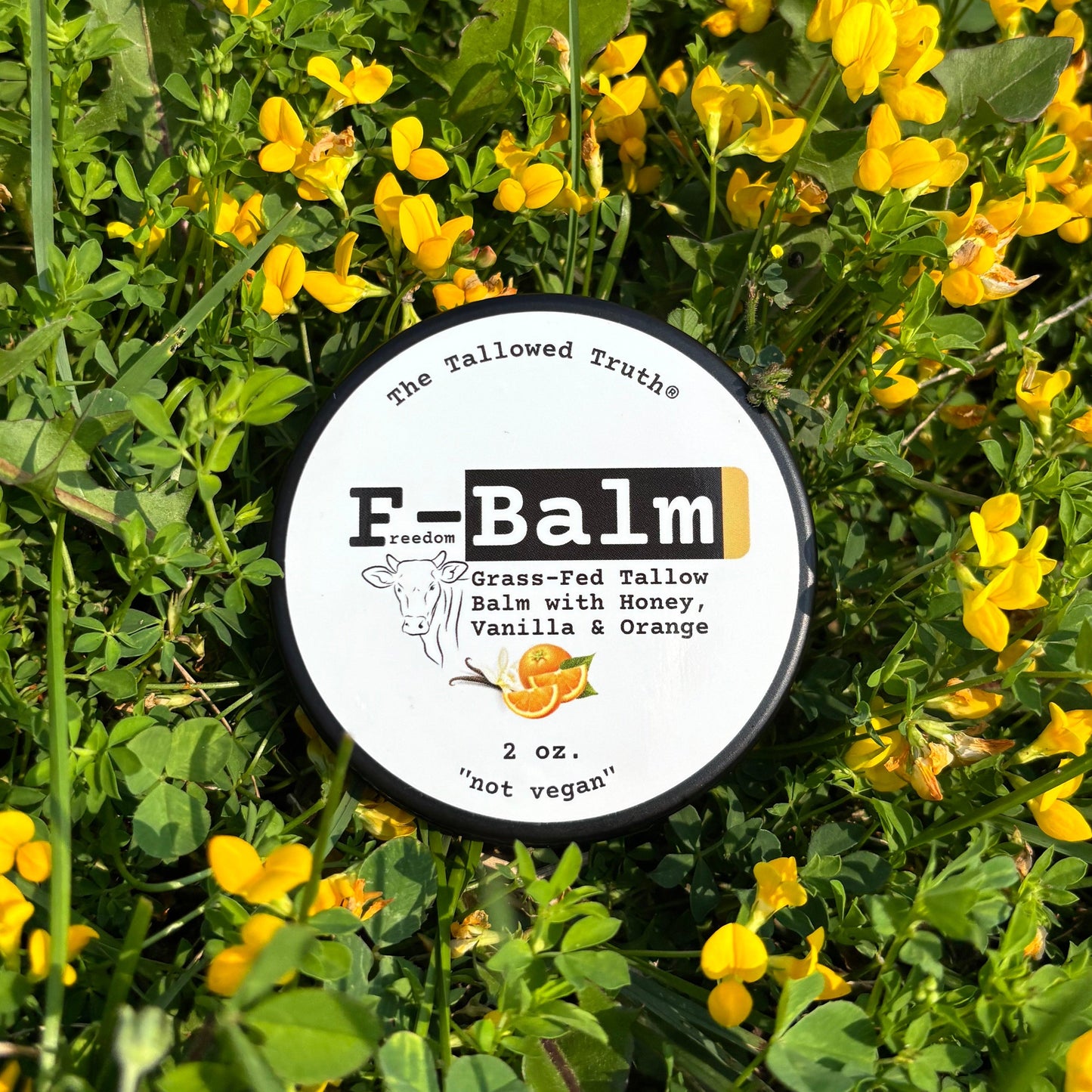 *NEW* F-Balm Orange & Vanilla - Premium Tallow Balm