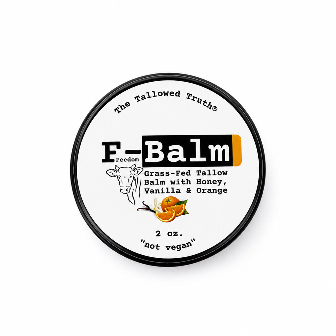 *NEW* F-Balm Orange & Vanilla - Premium Tallow Balm