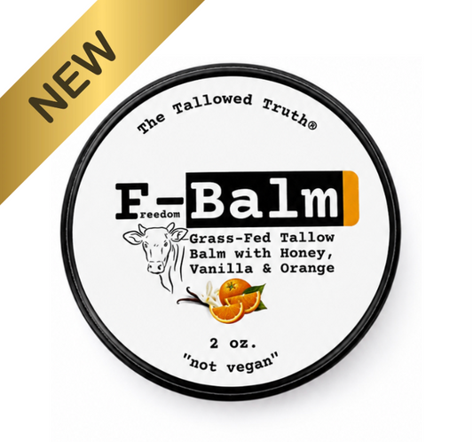 *NEW* F-Balm Orange & Vanilla - Premium Tallow Balm